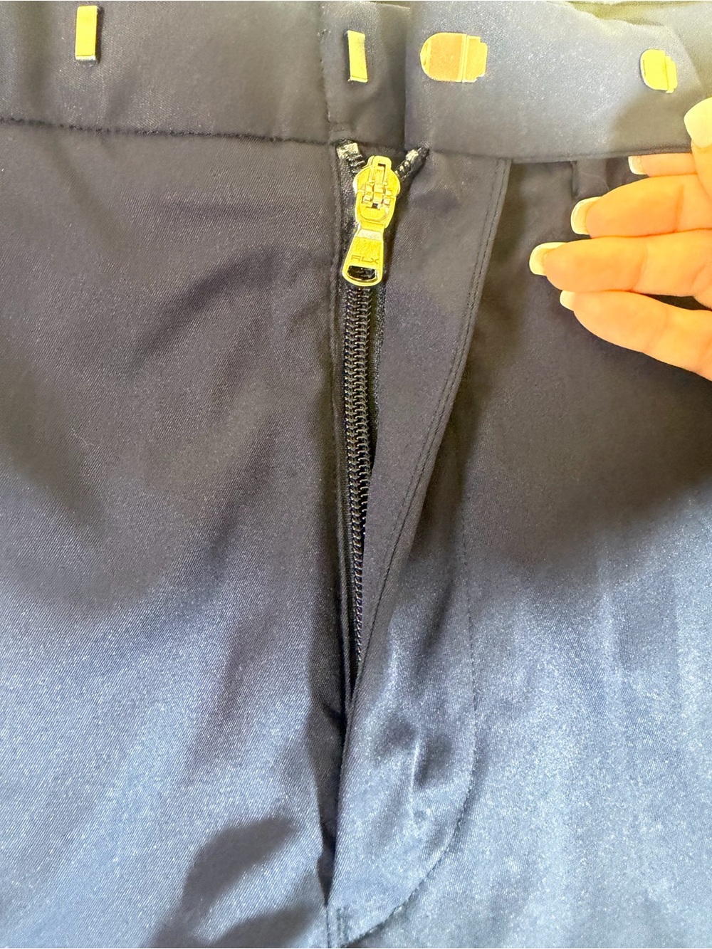 RLX Ralph Lauren Tailored Fit Golf Shorts Navy Size 32 Performance NWOT - Picture 5 of 12